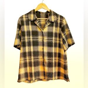 Farmcore Tartan Blouse